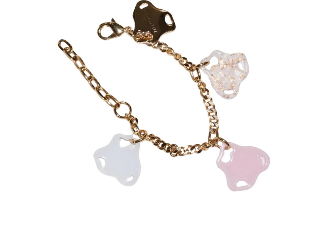 Pipatchara Pipatchara Infinitude Bracelet Gold Gold Crystal Rose