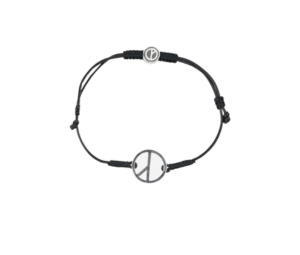 Buy Peaceminusone String Bracelet #5 Black at Sasom – Authentic and Ready to Ship