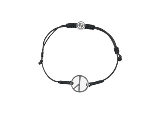 Peaceminusone Peaceminusone String Bracelet #5 Black - view 1
