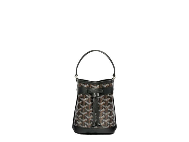 Goyard Goyard Petit Flot Mini Bucket Bag Black - view 1