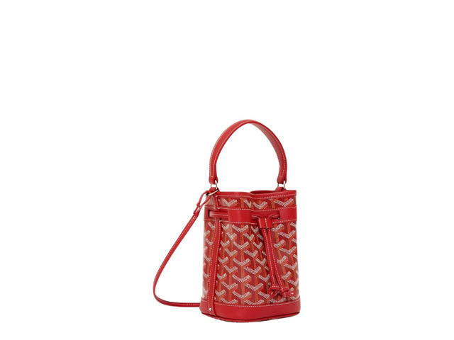 Goyard Goyard Petit Flot Mini Bucket Bag Red - view 2