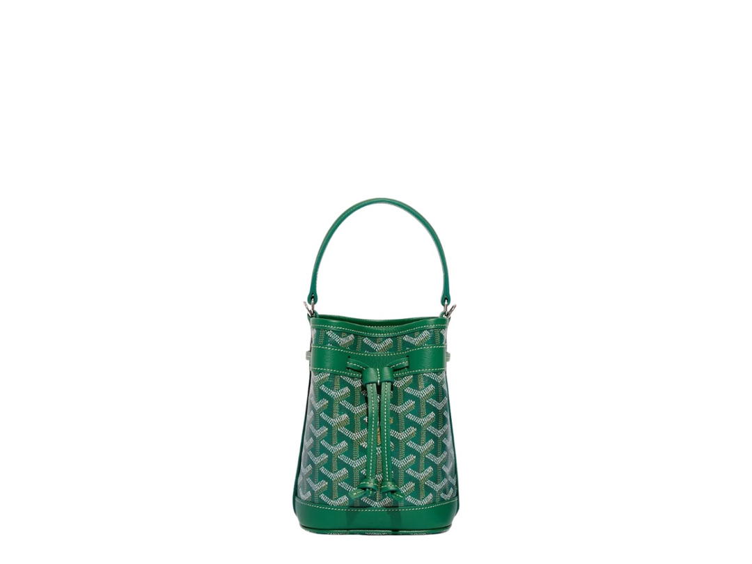Goyard Goyard Petit Flot Mini Bucket Bag Green