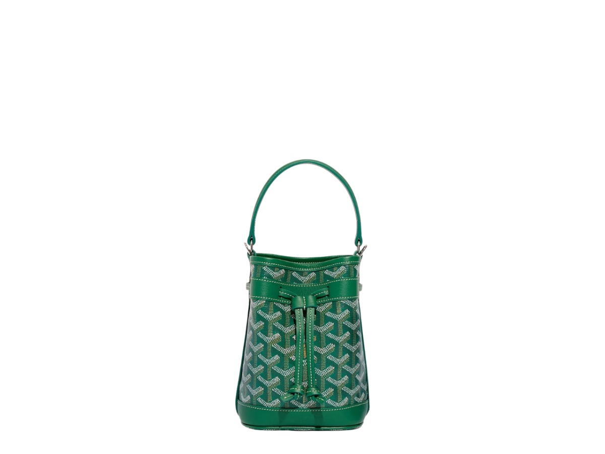 Goyard Goyard Petit Flot Mini Bucket Bag Green