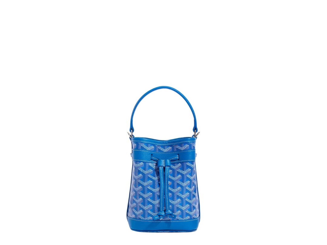 Goyard Goyard Petit Flot Mini Bucket Bag Sky Blue