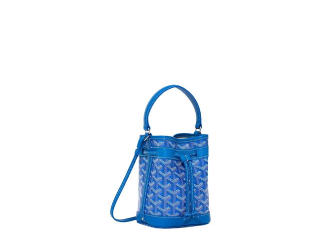 Goyard Goyard Petit Flot Mini Bucket Bag Sky Blue - view 2