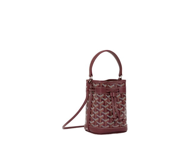 Goyard Goyard Petit Flot Mini Bucket Bag Burgundy - view 2