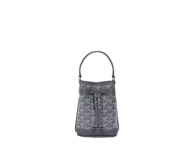 Goyard Goyard Petit Flot Mini Bucket Bag Grey - view 1