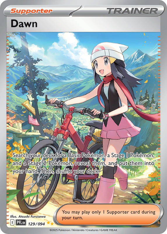 Pokemon Pokemon Dawn SIR [PFL 129/094] Mega Evolution "Phantasmal Flames" (EN)