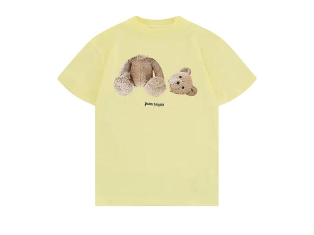 Palm Angels Palm Angels Kids Bear T-Shirt Yellow - view 1