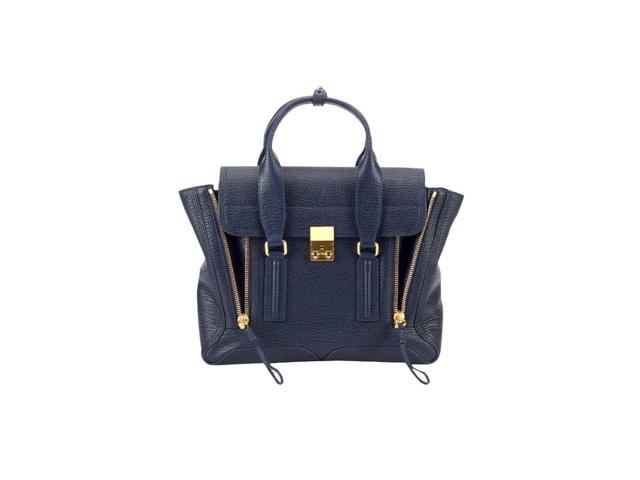 3.1 Phillip Lim Phillip Lim Pashli Medium Satchel Ink - view 1