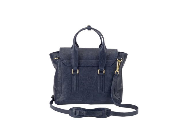 3.1 Phillip Lim Phillip Lim Pashli Medium Satchel Ink - view 3