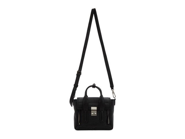 3.1 Phillip Lim Phillip Lim Pashli Mini Satchel Black/Nickel - view 2