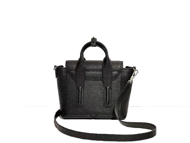 3.1 Phillip Lim Phillip Lim Pashli Mini Satchel Black/Nickel - view 3