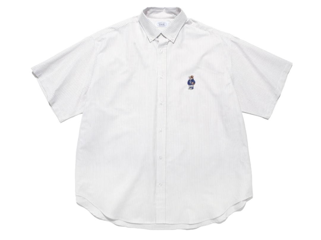 Phyps Department Phyps Department Embroidery Oxford SS Shirt Beige