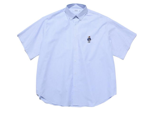 Phyps Department Phyps Department Embroidery Oxford SS Shirt Stripe - view 1