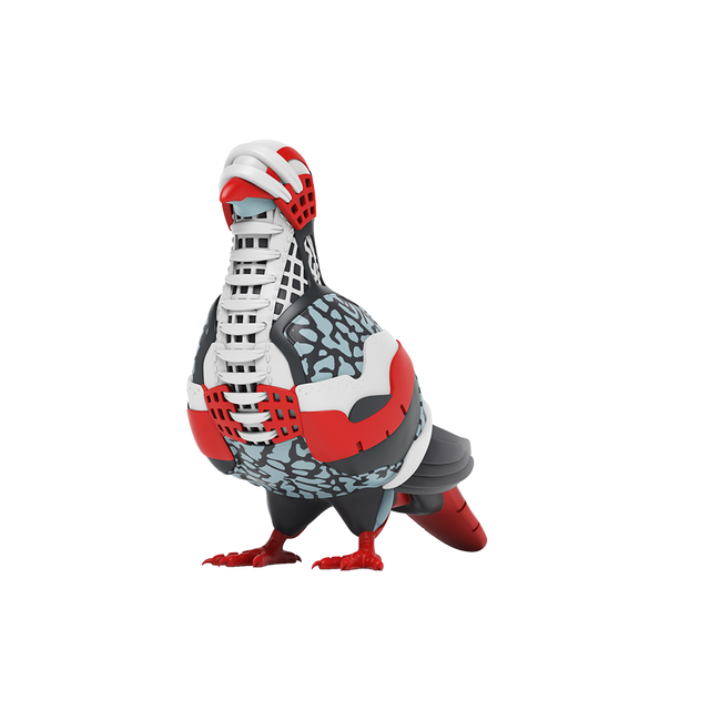 Mighty Jaxx Pigeon in Flight ft. Jeff Staple! by Mighty Jax - view 2