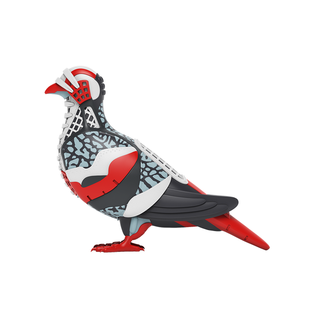 Mighty Jaxx Pigeon in Flight ft. Jeff Staple! by Mighty Jax - view 3