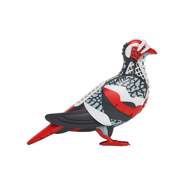 Mighty Jaxx Pigeon in Flight ft. Jeff Staple! by Mighty Jax - view 7