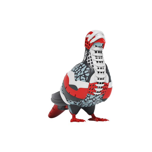 Mighty Jaxx Pigeon in Flight ft. Jeff Staple! by Mighty Jax - view 8