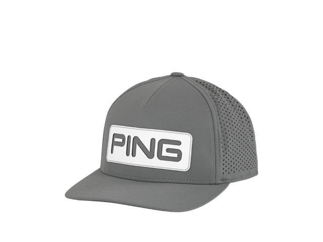 Ping Ping Tour Vented Delta Cap Grey White - view 1