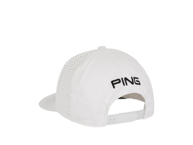 Ping Ping Tour Vented Delta Cap White Black - view 2