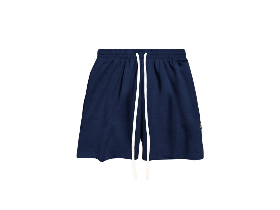 PISI PISI BAGGY SWEATPANTS SHORTS Navy
