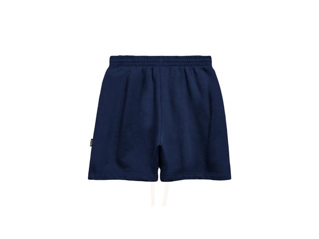 PISI PISI BAGGY SWEATPANTS SHORTS Navy - view 2