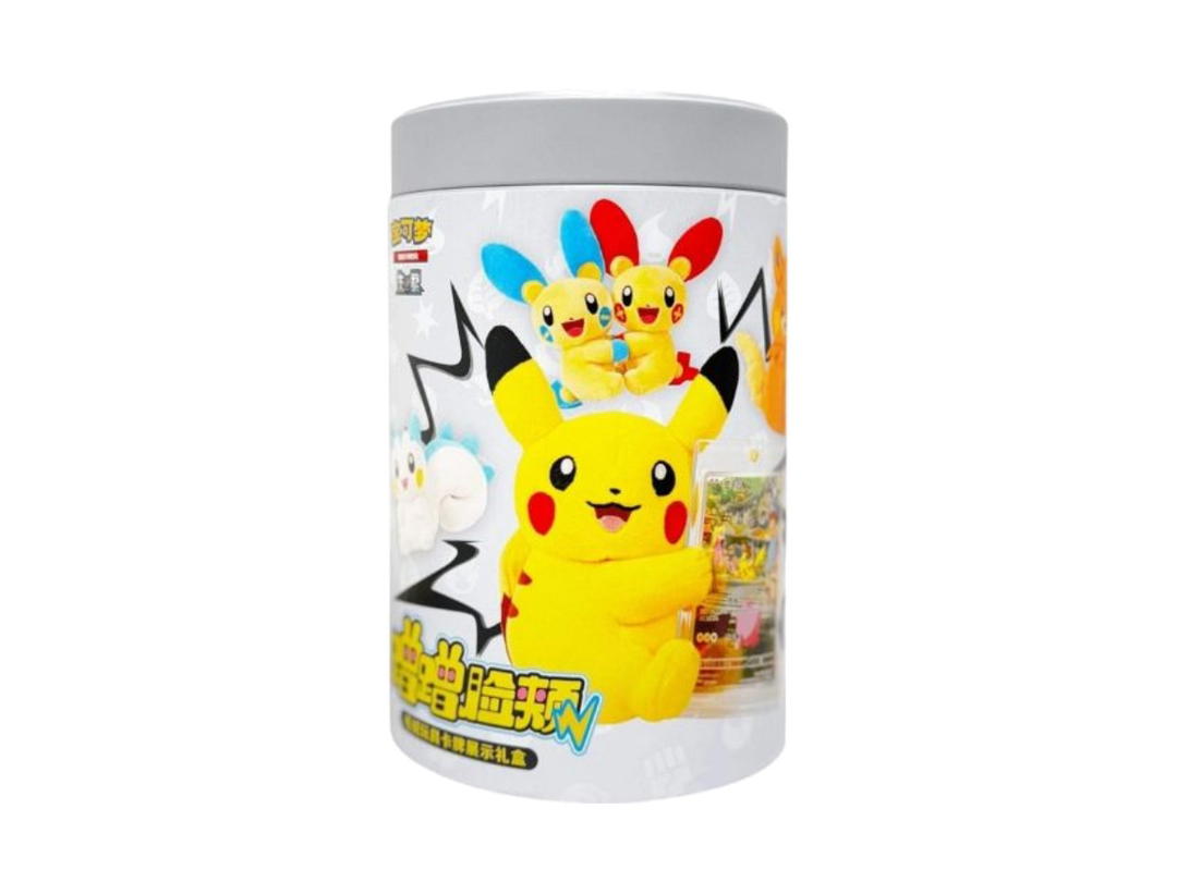 Pokemon Pokemon Cheek to Cheek Plush and Card Display Collector's Blind Box (CH)