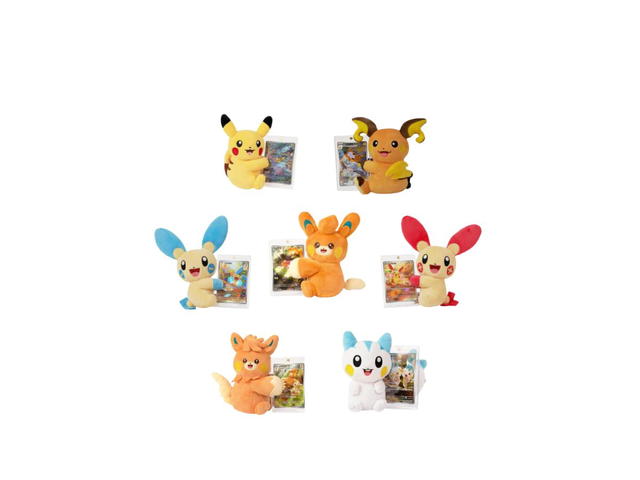 Pokemon Pokemon Cheek to Cheek Plush and Card Display Collector's Blind Box (CH) - view 3