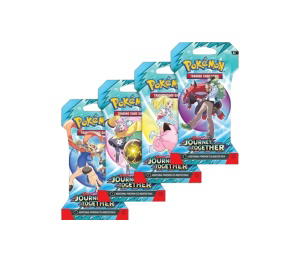 Buy Pokemon Scarlet & Violet "Journey Together" Sleeved Booster Pack (Random Art) (EN) at Sasom – Authentic and Ready to Ship