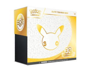 Buy Pokemon [30C EN] "30th Celebration" Elite Trainer Box (ETB) (EN) at Sasom – Authentic and Ready to Ship