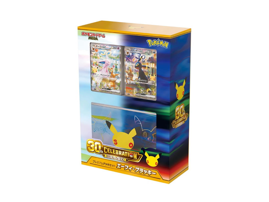 Pokemon Pokemon [M6a] "30th Celebration" Premium Deck Set Espeon Umbreon (JP)