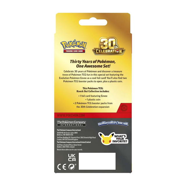 Pokemon Pokemon [30C EN] "30th Celebration" Knock Out Collection (EN) - view 4