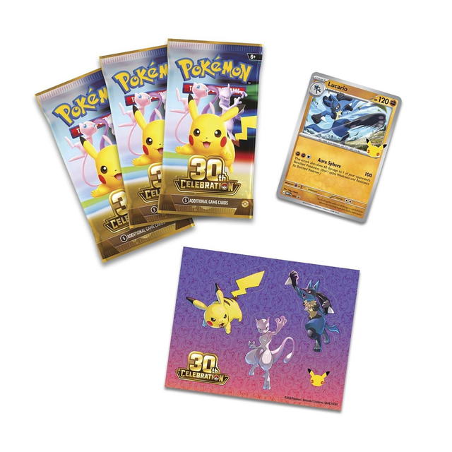 Pokemon Pokemon [30C EN] "30th Celebration" Tech Sticker Collection Lucario (EN) - view 3