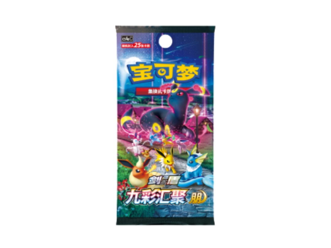 Pokemon Pokemon [cs4aC] Sword & Shield "Nine Colors Gathering" Jumbo Booster Pack Eevee Heroes (CH)