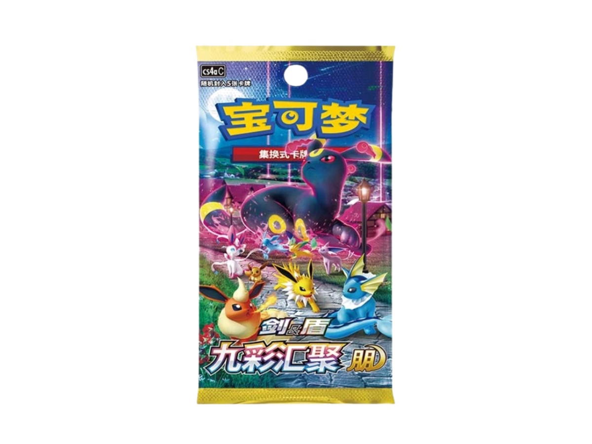 Pokemon Pokemon [cs4aC] Sword & Shield "Nine Colors Gathering" Slim Booster Pack Eevee Heroes (CH)