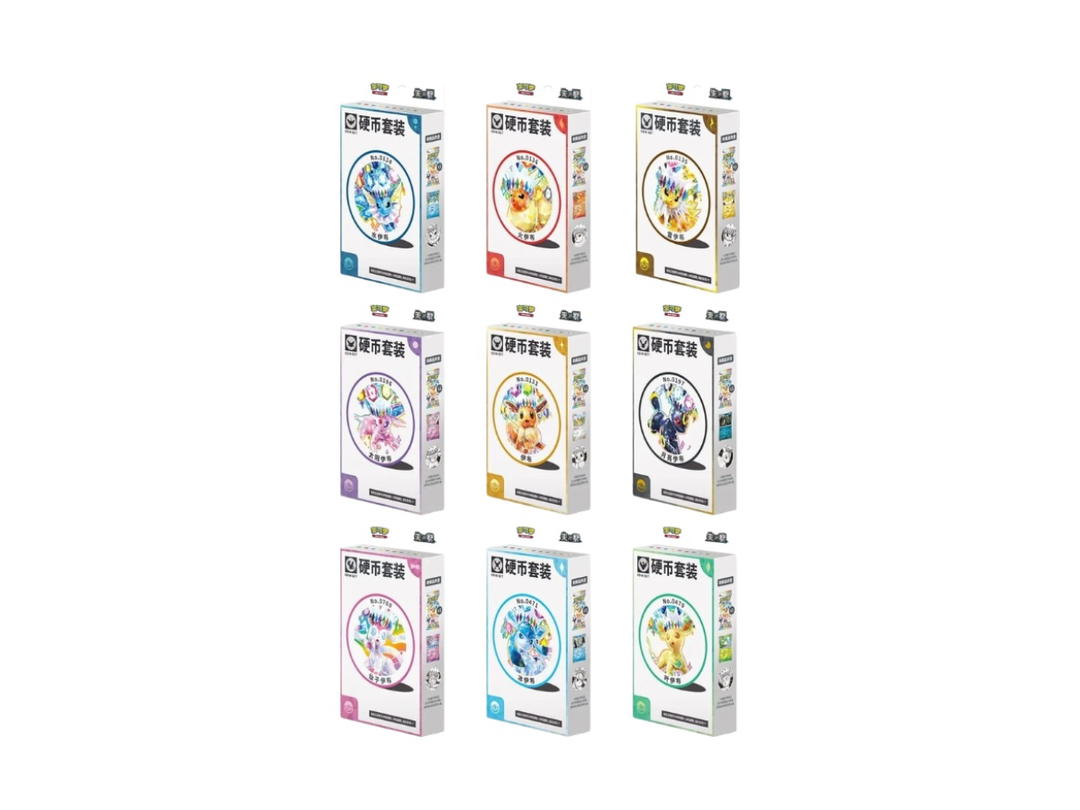 Pokemon Pokemon "Eevee Coin Set" Booster Box (Random Art) (CH)