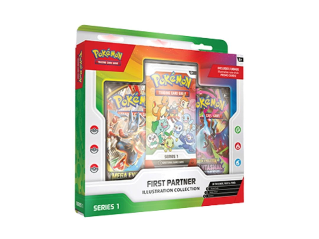 Pokemon Pokemon First Partner Illustration Collection Series 1 (EN)