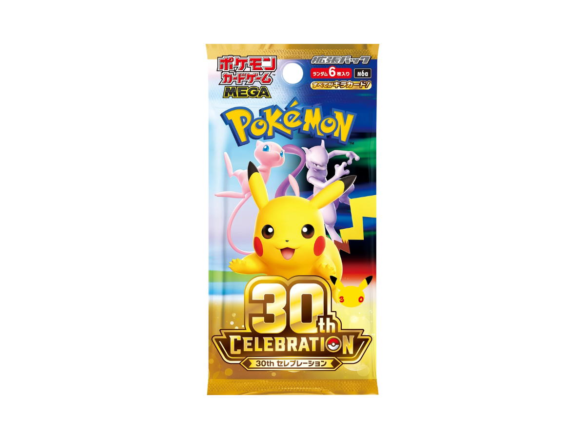 Buy Pokemon [M6a] "30th Celebration" Booster Pack (JP) at Sasom – Authentic and Ready to Ship