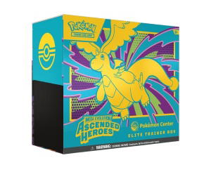 Buy Pokemon  Mega Evolution "Ascended Heroes" [Pokemon Center] Elite Trainer Box (EN) at Sasom – Authentic and Ready to Ship