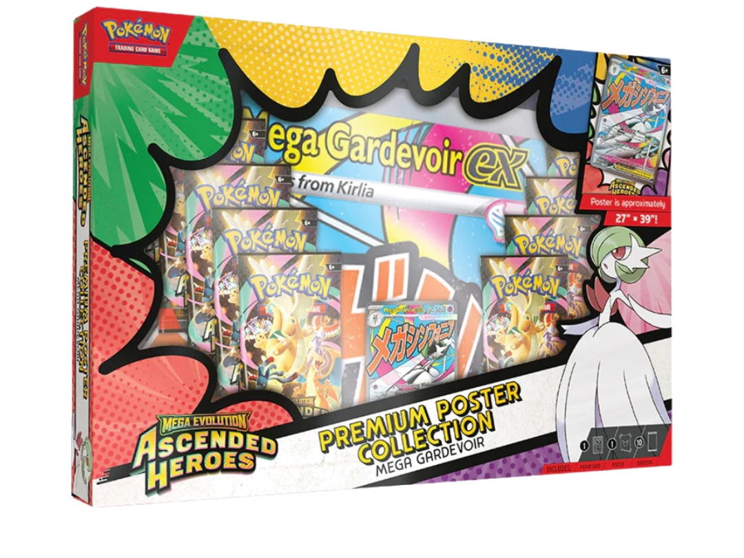 Pokemon Pokemon  Mega Evolution "Ascended Heroes" Premium Poster Collection (Mega Gardevoir) (EN)