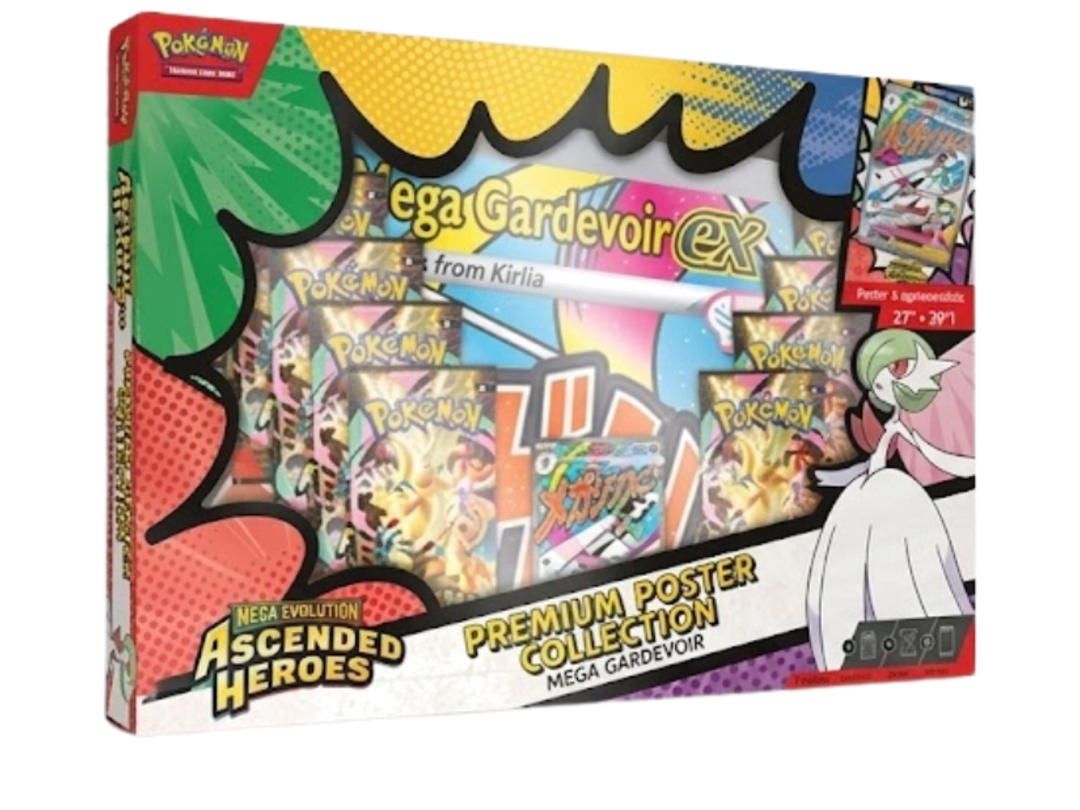 Pokemon Pokemon Mega Evolution "Ascended Heroes" Premium Poster Collection Mega Gardevoir (EN)