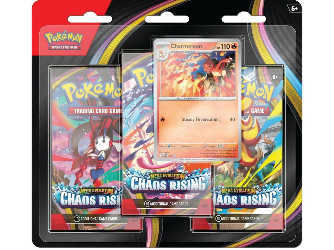 Pokemon Pokemon [MEP EN] "Chaos Rising" 3 Pack Blister (EN)