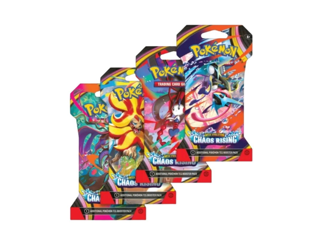 Pokemon Pokemon Mega Evolution "Chaos Rising" Sleeved Booster Pack (Random Art) (EN)