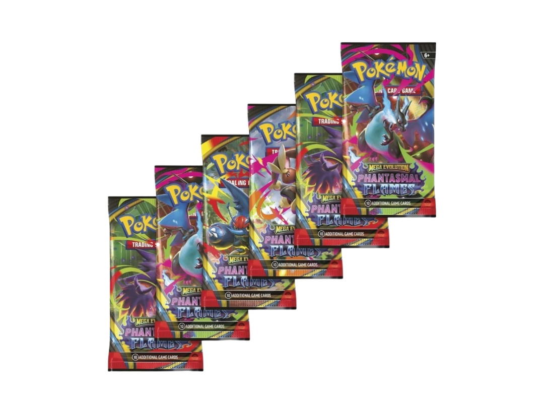 Pokemon Pokemon [PFL] Mega Evolution "Phantasmal Flames" Booster Pack (Random Art) (EN)