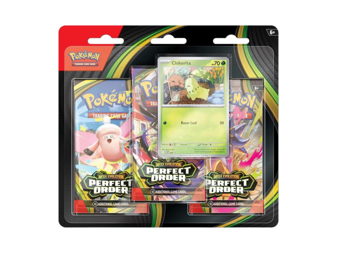 Pokemon Pokemon Mega Evolution "Perfect Order" 3-Pack Blister (EN)