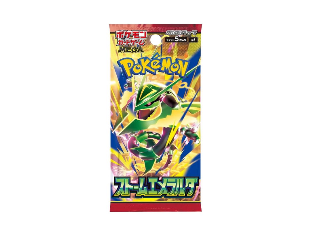 Pokemon Pokemon Mega Evolution "Storm Emeralda" Booster Pack (JP)