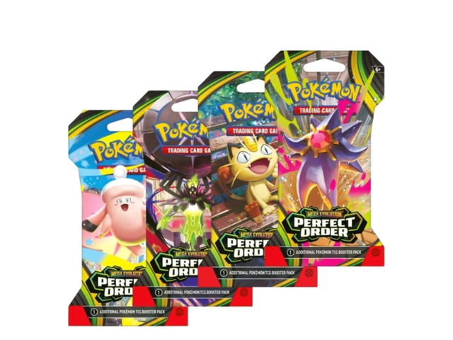 Pokemon Pokemon [ (ME03)] Mega Evolution " Perfect Order" Sleeve Booster Pack (EN) - view 1