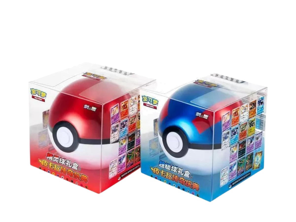 Pokemon Pokemon [RED & BLUE] Poke Ball Gift Box Pokeball Pikachu Legend Exclusive (CH)