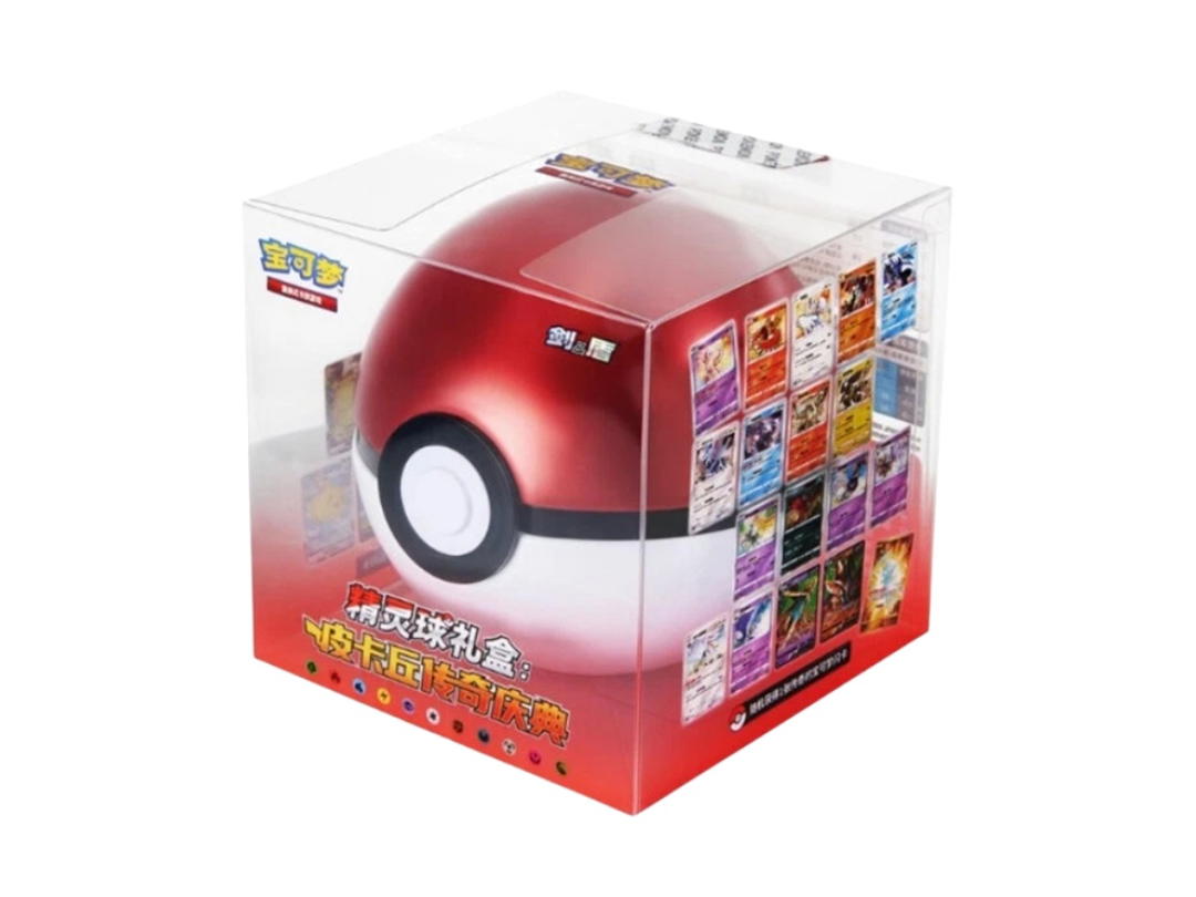 Pokemon Pokemon [RED] Poke Ball Gift Box Pokeball Pikachu Legend Exclusive (CH)